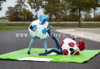 Outdoor inflatable fighting sumo wrestler costume/ inflatable football sumo wrestling suits for kids and adults