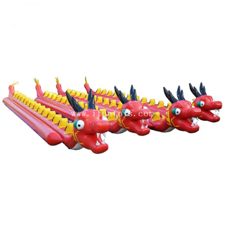 Crazy Water Towable Games Inflatable Dragon Banana Boat for Water park