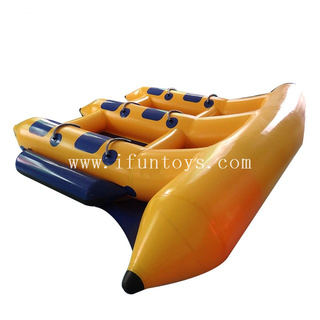 Towable Floating Inflatable water banana boat commercial grade water sport inflatable flying fish for jet ski