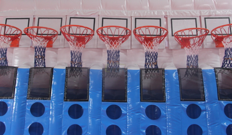 Inflatable Basketball Shooting Game Inflatable Basketball Connect 4/Inflatable Connect Four Game For Kids And Adults