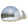 Cheap Inflatable Bubble lodge / clear lawn tent / bubble hotel/ camping tent with 1 tunnel