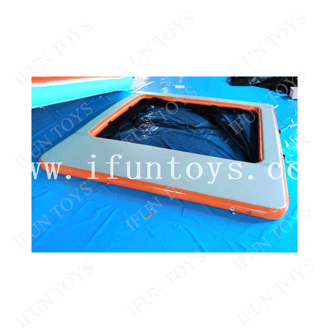 Inflatable Sea Pool For Yacht Boats / Superyacht Inflatable Netted Pools / Floating Inflatable Ocean Pool for Sale