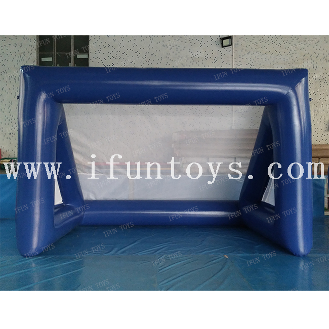 Cheap Inflatable water polo post aqua polo sports field inflatable water polo goal soccer goal for adults