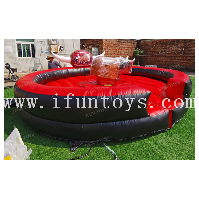 Outdoor Inflatable Sport Interactive Game Mechanical Rodeo Penis Mechanical Bull for Wedding / Party