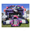 Space Dual Lane Inflatable Bounce House Slide Moonwalker Combo Jumper Castle for Amusement Park