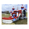 Marble Color Castle Combo Party Rental Inflatable Bouncy Castle with Slide Combo for Kids And Adults