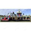Outdoor Military Rush Inflatable Obstacle Course Inflatable Bouncer Obstacle Race Challenge for Team Building Game
