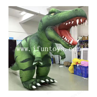 Activity Walking Inflatable Halloween Dinosaur Costume Inflatable Mascot Costume for Event Performance