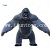 Funny plush cartoon Inflatable walking gorilla mascot costume/fancy dress cosplay suit for party events