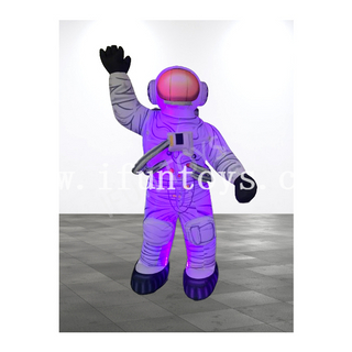 Advertising Oxford Inflatable Astronaut Mascot Space Man Model Giant Inflatable Astronaut With Led Lighting