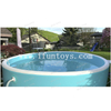 Portable Inflatable Drop Stitch Pool Heavy Duty DWF Outdoor Foldable Swimming Pool for Adults & Kids Above Ground Pool with Integrated Filter Connections