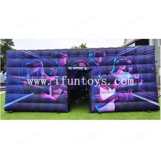 Outdoor Interactive Inflatable VR Experience Games Immersive VR Dome Interactive Tent for Kids and Adults Events