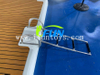 Commercial 20cm Thickness Drop Stitch Inflatable Floating Dock Platform Sea Water Yacht Jet Ski Docking Pontoon with Steel Ladder