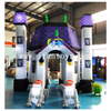 Inflatable Halloween Castle Arch Ghost House Giant Inflatable Haunted House Tent with Gargoyle for Outdoor Yard Event Decoration