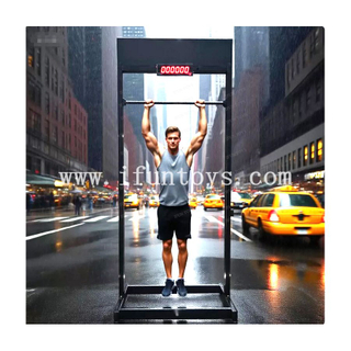 100-Second Hang Challenge Machine Rotating Horizontal Bar Best Grip Strength Training Equipment for Ninja Warrior Prep