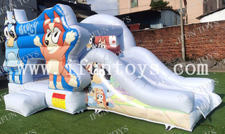 Party Rental Bluey Inflatable Bounce House and Slide Combo for Kids