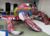 Giant Inflatable Crab Roof Decoration Custom Commercial Advertising Cartoon Inflatable Animal for Seafood Restaurant Promotion
