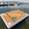 Non-slip Drop Stitch Inflatable Yacht Jet Ski Pontoon Platform with Commercial & Residential Use PVC Material Outdoor