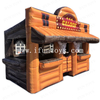 Wild West Themed Inflatable Saloon Bar Inflatable Pub Tent for Outdoor Event