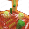 Dino Bounce House Dry Unit Inflatable Jumping Bouncy Combo with Basketball Hoop for Party Rental