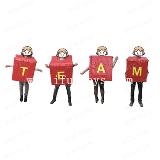 Interactive Team Building Letter Costumes Game for Staff Party /Family Day