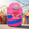 Outdoor Portable Cotton Candy Booth Inflatable Concession Stand for Carnival Inflatable Candy Kiosk