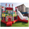 Commercial Inflatable Bouncer Slide Combo Circus Theme Carnival Jumping Castle 0.55mm PVC for Party Rental Business