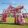 Commercial Grade Inflatable Carnival Arch Giant Circus Entrance Archway for Outdoor Events Advertising Festival Decoration