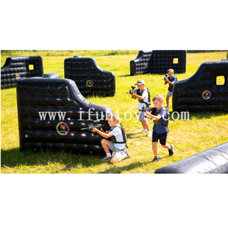 Professional Inflatable Paintball Bunkers Wall Airtight Tactical Obstacles for Laser Tag Archery Tag Field Equipment