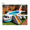 Outdoor Pvc Inflatable Swimming Pool Water Aeroplane Backyard Portable Summer Pool for Party Rental