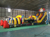 Robot Theme Inflatable Obstacle Course /Inflatable Obstacle Challenge Race/Inflatable Robot Assault Courses for Kids And Adults