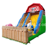 Outdoor Inflatable Dry / Wet Slide for Amusement Park