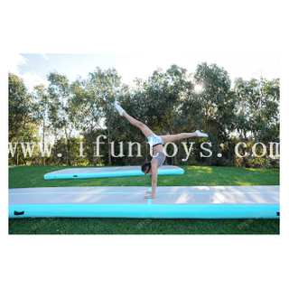 Cheap Price Inflatable Air Track Tumbling Floor for Gymnastics / Fitness Yoga Air Mat for Outdoor Indoor Use