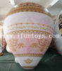 Wedding Decoration 5m Tall Inflatable Helium Hot Air Balloon Advertising Floating Sky Balloon with Full Printing for Party Event