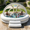 IFUN Custom Inflatable Pool Bar with Sofa PVC Material Outdoor Use for Adults-Home & Resort Pool Entertainment