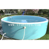 Portable Inflatable Drop Stitch Pool Heavy Duty DWF Outdoor Foldable Swimming Pool for Adults & Kids Above Ground Pool with Integrated Filter Connections