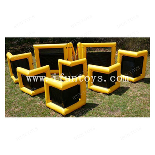 Combat Battle Field Air Inflatable Bunkers Archery Shooting CS Game Laser Tag Walls Paintball Bunker for Team Building