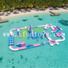 Large Inflatable Obstacle Course for Resort Water Parks-PVC & Vinyl Material Outdoor Use IFUN Brand Model