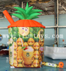 Outdoor Mobile Advertising Inflatables Pineapple Concession Stand Equipment Inflatable Food Tent Booth Fruit Kiosk