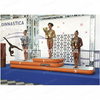 Indoor Inflatable Podium Award Platform-Customizable Sports 1st/2nd/3rd Place Durable Dropstitch PVC 20cm Thick Foldable