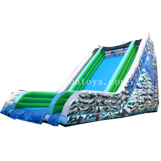 Extralarge tallest inflatable everest slide/inflatable dry slide for kids and adults