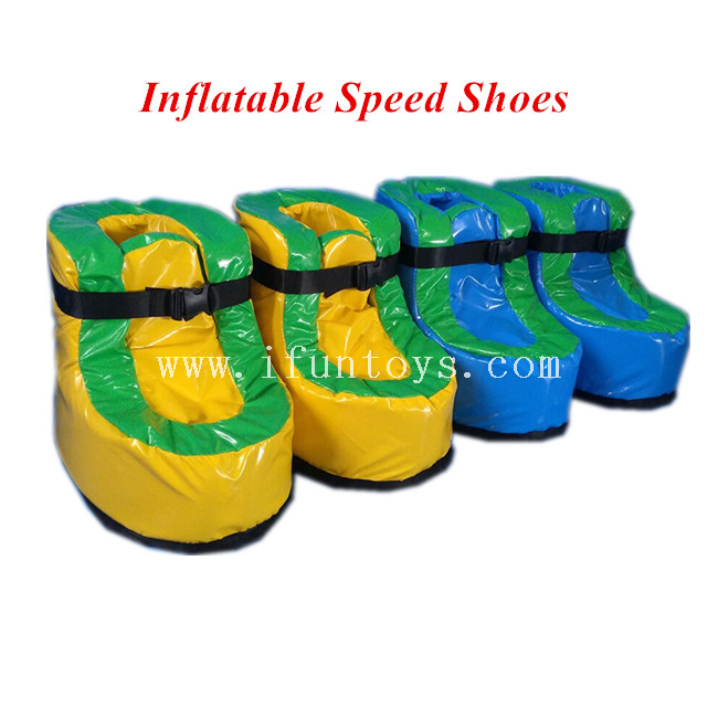 Giant Inflatable Speed Shoes for Football Game ,Inflatable Sport Walking Shoes