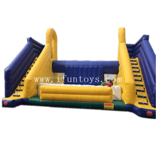 Inflatable Jousting Game / Inflatable Battle Zone Jousting Balance Challenge Game for Sale