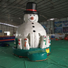 Winter season inflatable snowman bounce house / snowzilla bouncy castle / Christmas moonwalk for kids