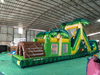 Inflatable Palm Tree Obstacle Course Challenge Race Interactive Inflatable Game Obstacle for Adults