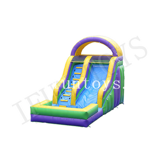 Outdoor Inflatable Water Slide / Inflatable Slip Slide with Pool for Kids