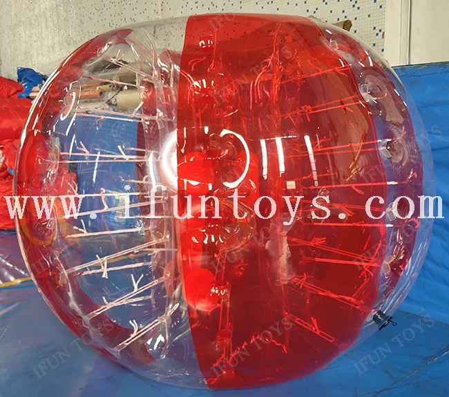 TPU Wearable Inflatable Bubble Bumper Ball Giant Inflatable Soccer Ball Bumper Bubble Foot / Bubble Football for Kids And Adults