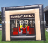 Nerf War Combat Arena Inflatable Battle Obstacles / Battle Zone Sport Arena CS Paintball Field