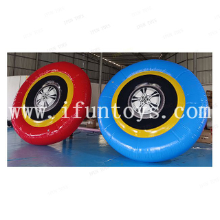 Outdoor play equipment Inflatable Team Building/Hot Rolling Wheels Games for teambuilding
