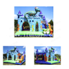 Dinosaur Bouncer Inflatable Jumping Playground with Slide Bouncy House Slide Combo for Children